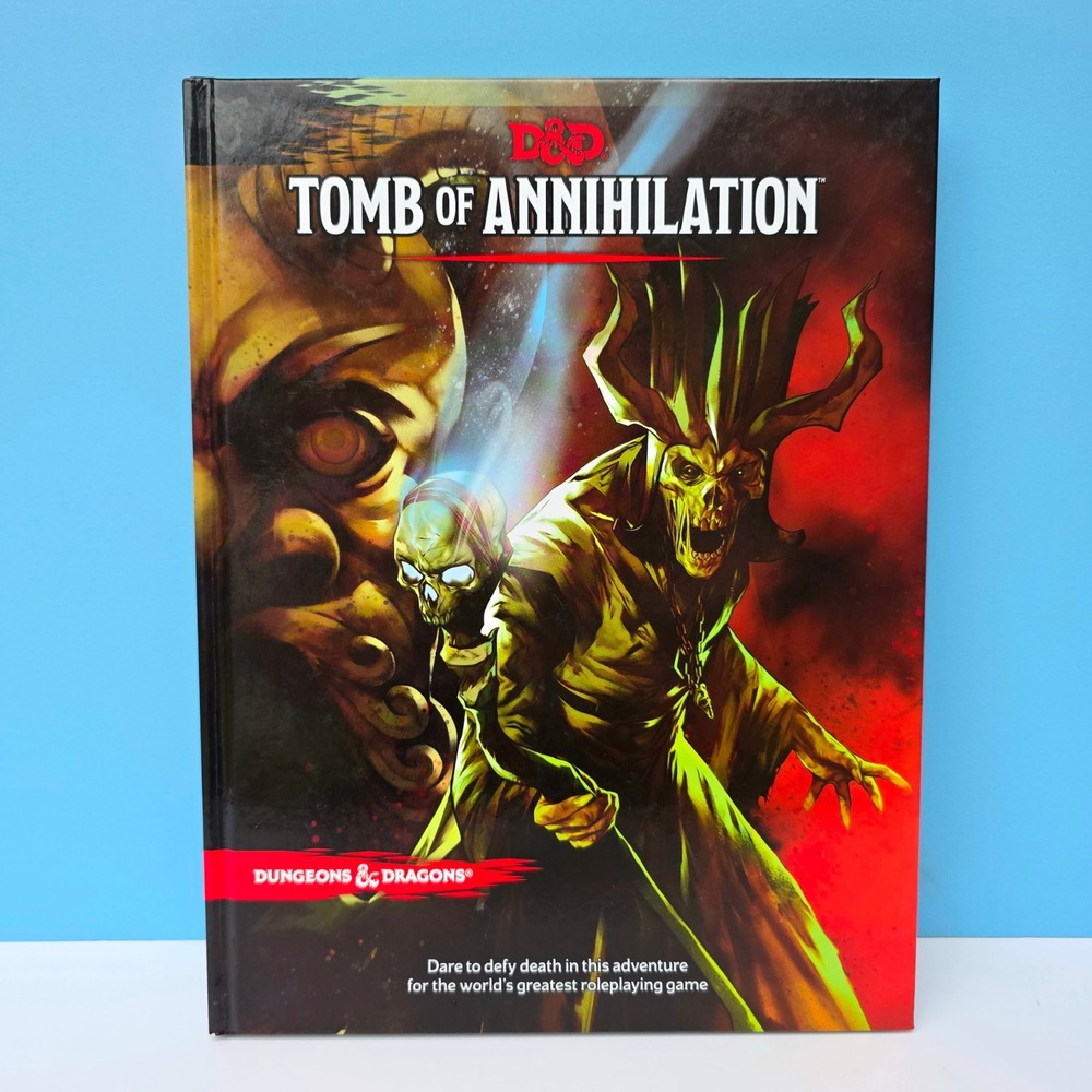 Tomb of Annihilation D&D 5e 2017 w/ MAP Dungeons & Dragons Hardcover